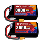 DXF 2S 7.4V 3000mAh 120C LiPo Battery for FPV Micro Drones (PH2.0 / JST / XT30 / SM / XT60 / EC5 / XT90 Options)