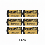 DXF Lipo Battery 4S 15.2V 6500MAH 140C GoldSeries  LCG 5MM Graphene lipo Hardcase with EC5 and XT90 Plug for Rc 1/8 1/10 Buggy Truck Car Off-Road Drone