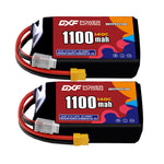 DXF 3S 11.1V 1100mAh 140C LiPo Battery for FPV Micro Drones (PH2.0 / JST / XT30 / SM / XT60 / EC5 / XT90 Options)
