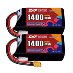 DXF 2S 7.4V 1400mAh 150C LiPo Battery for FPV Micro Drones (PH2.0 / JST / XT30 / SM / XT60 / EC5 / XT90 Options)