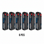DXF Gray 2S HV 7.6V 10000mAh 150C Hardcase LiPo Battery with 5mm to Deans/T-Plug & 12AWG Wire (1-6 Pack)
