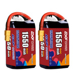 DXF 5S 18.5V 1550mAh 150C LiPo Battery for FPV Micro Drones (PH2.0 / JST / XT30 / SM / XT60 / EC5 / XT90 Options)