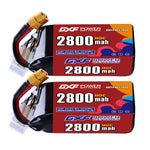 DXF LiPo Battery 6S 22.2V 2800mAh 110C with PH2.0 / JST / XT30 / SM / XT60 / EC5 / XT90 for FPV Drone Whoop Micro Racing