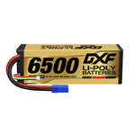 DXF LiPo Battery 4S HV 15.2V 6500mAh 140C Graphene Hardcase Gold with EC5 / T / TRX / XT60 / XT90 / XT150 / Q8s Plug for RC 1/8 1/10 Buggy Truck Car Off-Road Drone