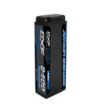 DXF LiPo Battery 2S2P HV 7.6V 8400mAh 140C Graphene Gray with 5mm Bullet / EC5 / T / TRX / XT60 / XT90 / XT150 / Q8s Plug for RC 1/10 1/8 1/5 Scale Car Racing