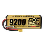 DXF LiPo Battery 3S HV 11.4V 9200mAh 140C Graphene Hardcase Gold with EC5 / T / TRX / XT60 / XT90 / XT150 / Q8s Plug for RC 1/8 1/10 Buggy Truck Car Off-Road Drone