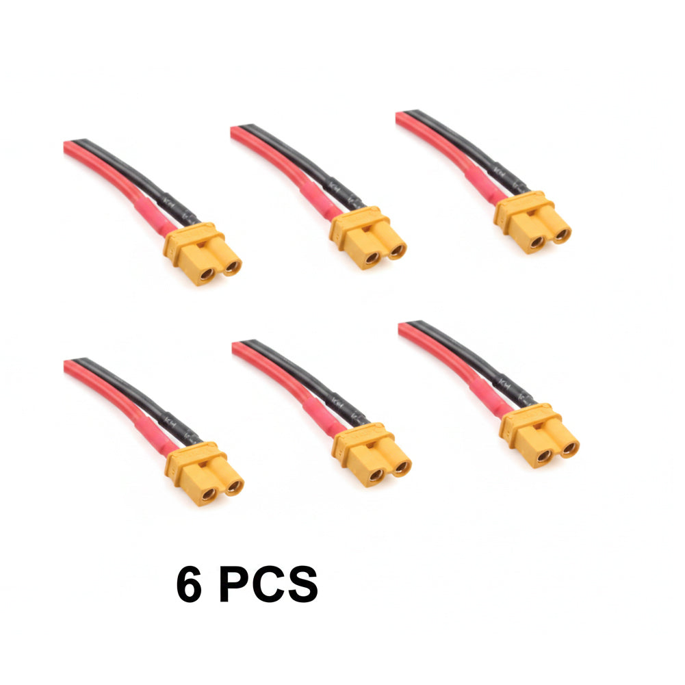DXF 6S 22.2V 1850mAh 100C LiPo Battery for FPV Micro Drones (PH2.0 / JST / XT30 / SM / XT60 / EC5 / XT90 Options)