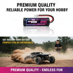 DXF NiMH SC Battery 6S 7.2V 4600mAh with Tamiya / EC3 / T-Plug / XT60 Connector for RC 1/10 Car Truck Buggy