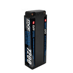 DXF 2S 7.6V LiPo Battery 140C 7200mAh LCG Hardcase with 5mm Bullet to Deans Plug for RC 1/8 1/10 Vehicles Car Truck Truggy Competition Racing (1-6 Pack)