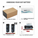DXF 2S HV 7.6V 8400mAh 140C Graphene LiPo Hardcase Battery with 12AWG 5mm Bullet to Deans Plug for 1/8 1/10 RC Car Truck Boat Drone (1-6 Pack Available)