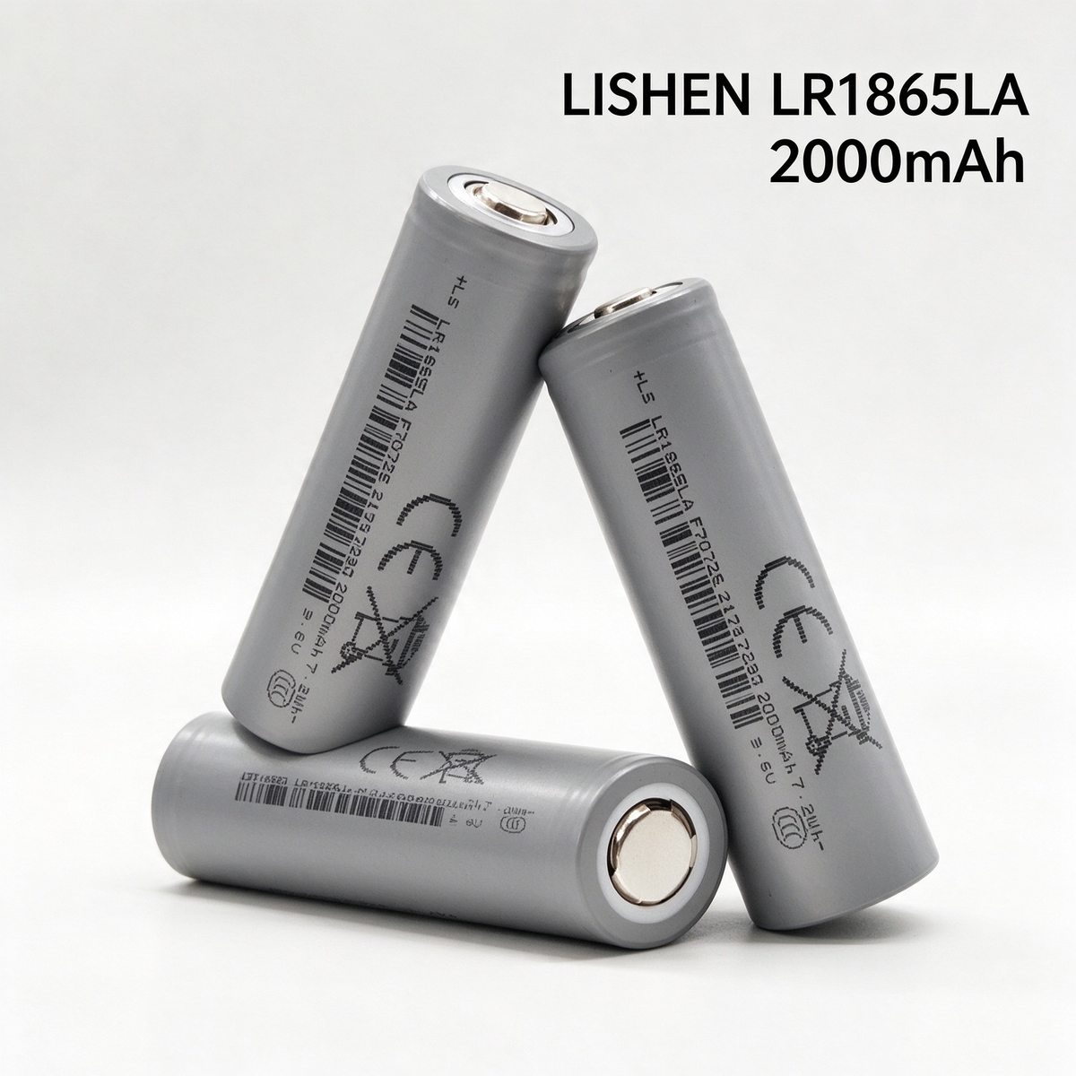 LISHEN LR1865LA 2000mAh 20A Reclaimed 18650 Industrial Cell (1–100 PCS)