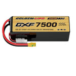 DXF Lipo Battery 6S 22.2V 7500mAh 100C Graphene Softcase with EC5 / T / TRX / XT60 / XT90 / XT150 / Q8s Plug for RC 1/8 1/10 Buggy Truck Car Off-Road Drone