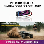DXF NiMH Battery 6S 7.2V 3600mAh with Tamiya / EC3 / T-Plug / XT60 Connector for RC 1/10 Car Truck Buggy