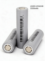 LISHEN LR1865HB 3350mAh 10.5A 3.6V 18650 Li-ion Cell for Professional Battery Packs, Backup Power & Electronics (1–100 PCS)
