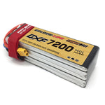 DXF Lipo Battery 5S HV 19.0V 7200mAh 140C GoldSeries Graphene Softcase with EC5 / T / TRX / XT60 / XT90 / XT150 / Q8s Plug for RC 1/8 1/10 Buggy Truck Car Off-Road Drone