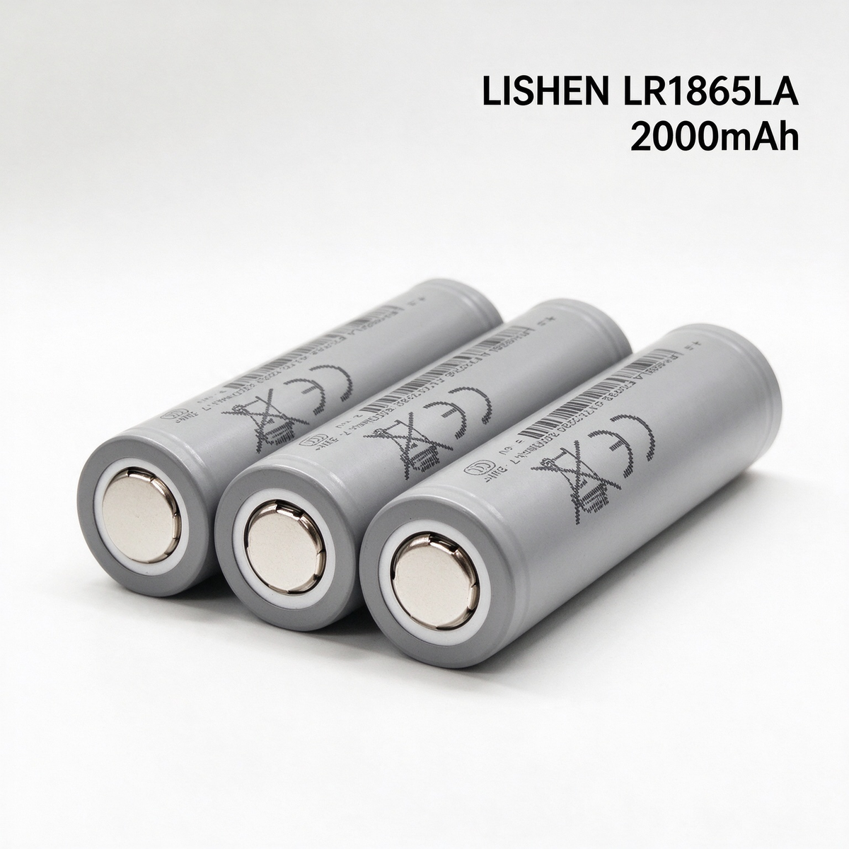 LISHEN LR1865LA 2000mAh 20A Reclaimed 18650 Industrial Cell (1–100 PCS)