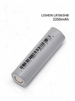 LISHEN LR1865HB 3350mAh 10.5A 3.6V 18650 Li-ion Cell for Professional Battery Packs, Backup Power & Electronics (1–100 PCS)
