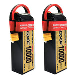 DXF Lipo Battery 6S HV 22.8V 10000mAh 150C GoldSeries Graphene Softcase with EC5 / T / TRX / XT60 / XT90 / XT150 / Q8s Plug for RC 1/8 1/10 Buggy Truck Car Off-Road Drone