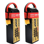 DXF Lipo Battery 5S HV 19.0V 10000mAh 150C GoldSeries Graphene Softcase with EC5 / T / TRX / XT60 / XT90 / XT150 / Q8s Plug for RC 1/8 1/10 Buggy Truck Car Off-Road Drone