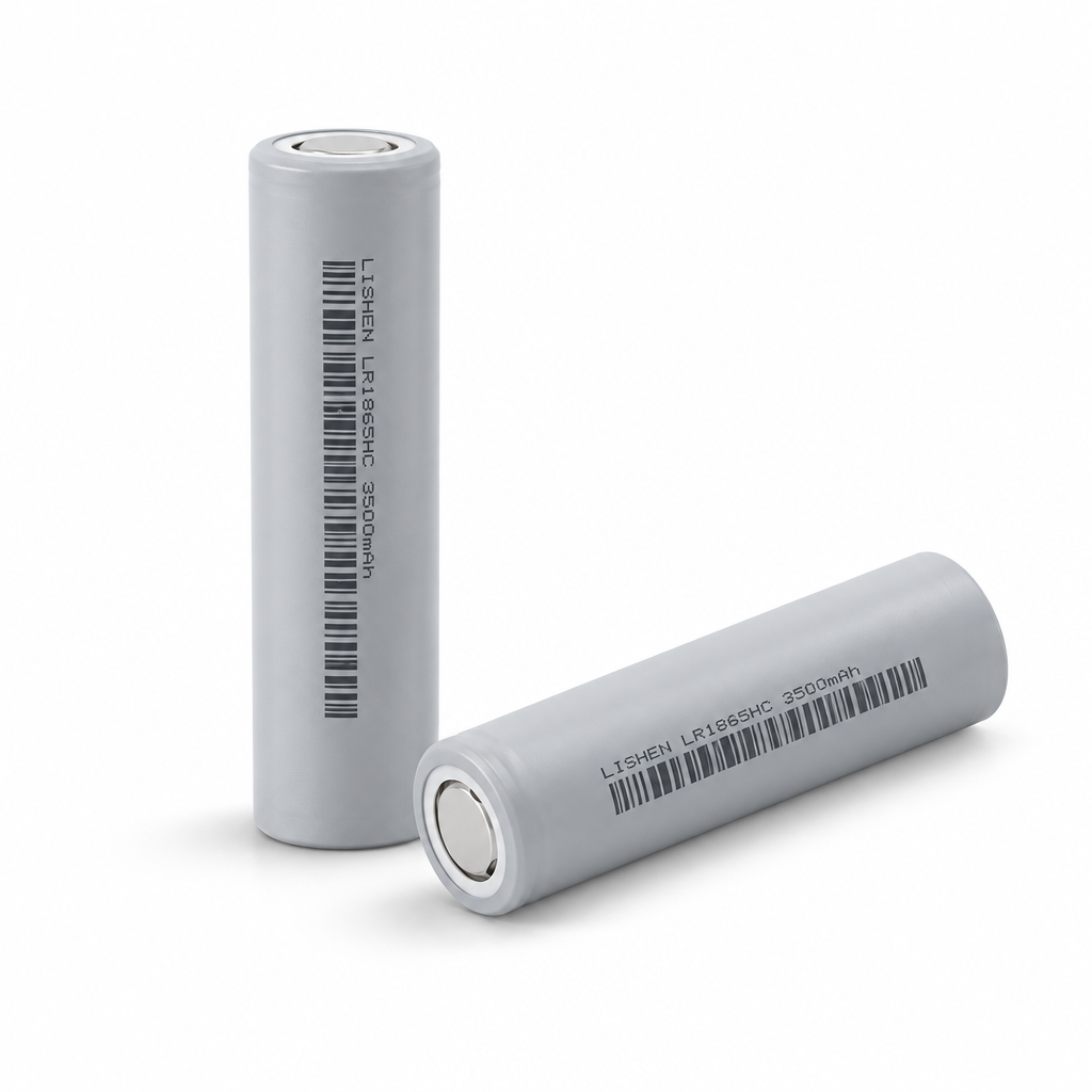 LISHEN LR1865HC 3500mAh 10.5A 3.6V 18650 Li-ion Cell for Professional Battery Packs, Backup Power & Electronics (1–100 PCS)