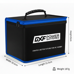 DXF LiPo Battery Fireproof Safety Bag - Charging & Storage Guard with Double Zipper (1-6 Pack Options Available)