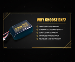 DXF 2S 7.4V 3000mAh 20C Compact Hardcase LiPo Battery for 1/8 1/10 RC Cars, Trucks, Buggies & Boats (2, 4, 6 Pack Available)