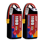 DXF LiPo Battery 3S HV 11.4V 1100mAh 60C with PH2.0 / JST / XT30 / SM / XT60 / EC5 / XT90 for FPV Drone Whoop Micro Racing