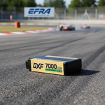 DXF 5mm Shorty 2S 7000mAh 7.6V 140C GOLDEN-NGP PLUS Hardcase LiPo Battery | EFRA Approved